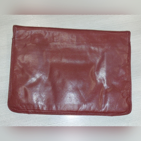 GIMBEL BROTHERS LEATHER CLUTCH - Picture 6 of 10
